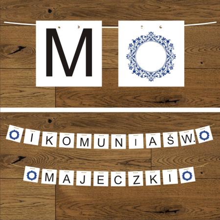 Hosta granatowa fantazyjna