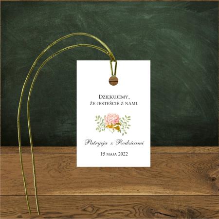 Zawieszki do prezencików - romantyczny ogród